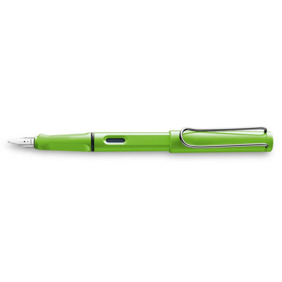 Penna Lamy Safari punta fine inchiostro blu Greenstilo - fusto verde 1230633