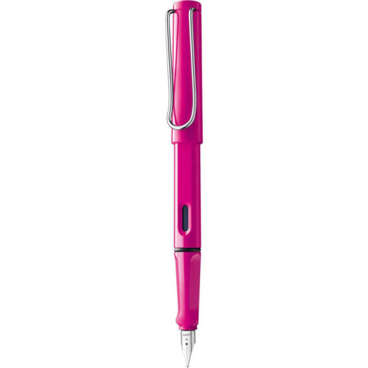 Penna Lamy Safari punta fine inchiostro blu Pinkstilo - fusto rosa 1223773