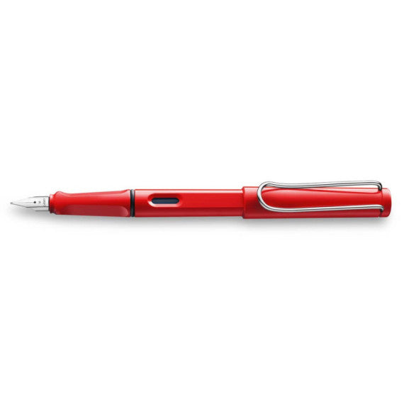 Penna Lamy Safari punta fine inchiostro blu Redstilo - fusto rosso 1205251