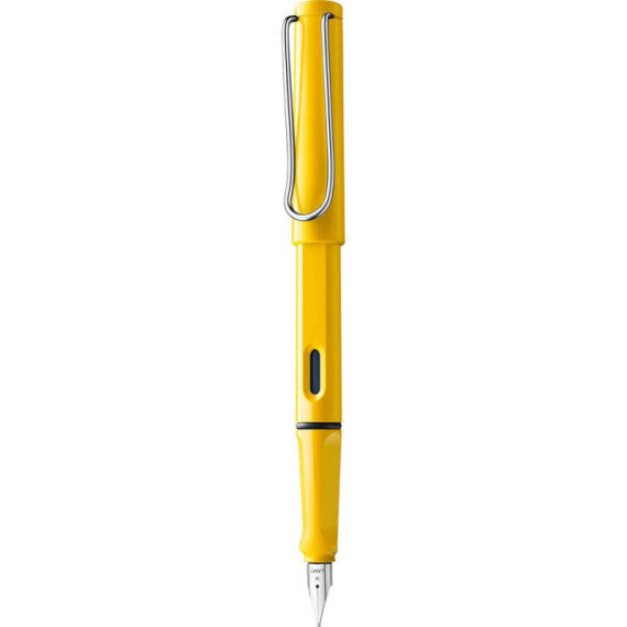 Penna Lamy Safari punta fine inchiostro blu Yellowstilo - fusto giallo 1208111