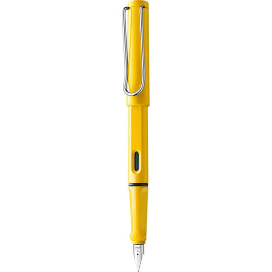 Penna Lamy Safari punta fine inchiostro blu Yellowstilo - fusto giallo 1208111