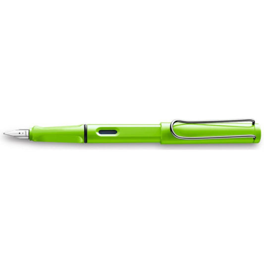 Penna Lamy Safari punta media inchiostro blu Greenstilo - fusto verde 1230634
