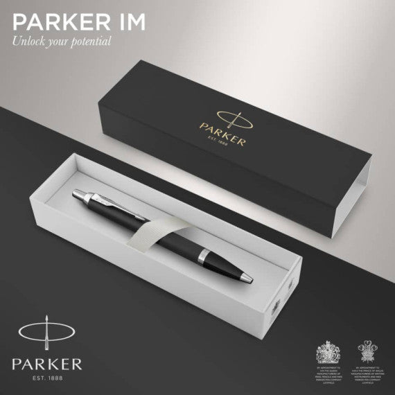 Penna Parker Im Entry Line Black CT sfera inchiostro blu - 2143632