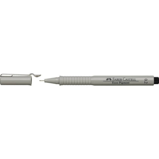 Penna punta in fibra Faber-Castell Ecco Pigment 0,2 mm 166299