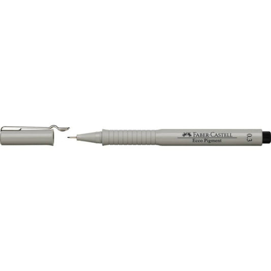 Penna punta in fibra Faber-Castell Ecco Pigment 0,3 mm 166399