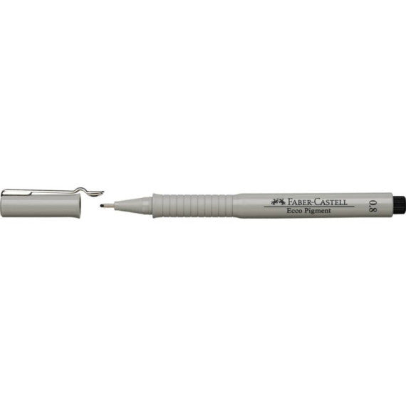 Penna punta in fibra Faber-Castell Ecco Pigment 0,8 mm 166899