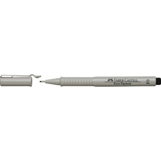 Penna punta in fibra Faber-Castell Ecco Pigment 0,8 mm 166899