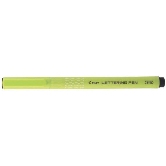 Penna punta in fibra Pilot Lettering colore nero 1 mm - 008465