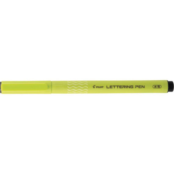 Penna punta in fibra Pilot Lettering colore nero 1 mm - 008465