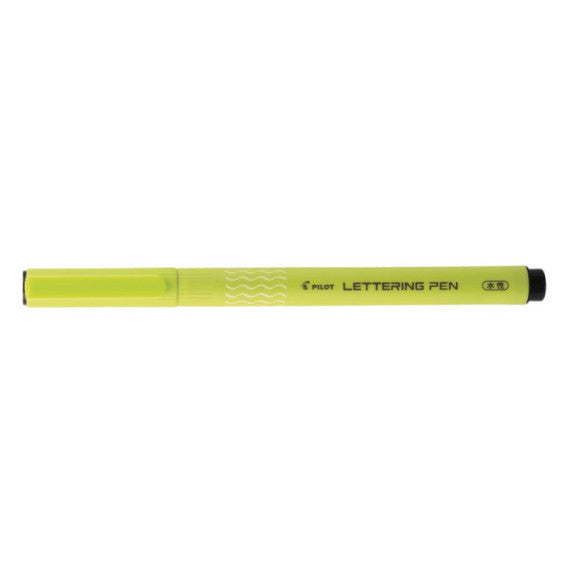 Penna punta in fibra Pilot Lettering colore nero 2 mm - 008466