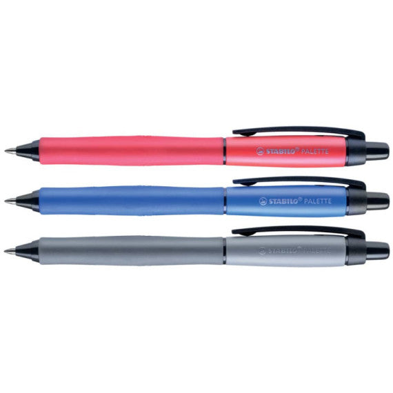 Penna roller a scatto Stabilo Palette tratto F 0,4 mm nero 268/46-01