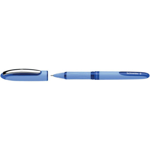 Penna roller con punta ad ago Schneider Hybrid 0,5 mm blu P183503