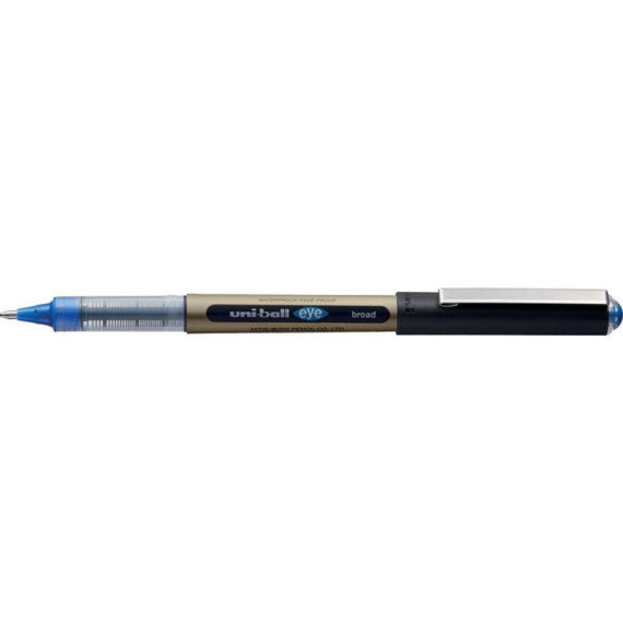 Penna Roller inchiostro liquido Uni-Ball Eye punta media 1 mm blu M UB150 10 B