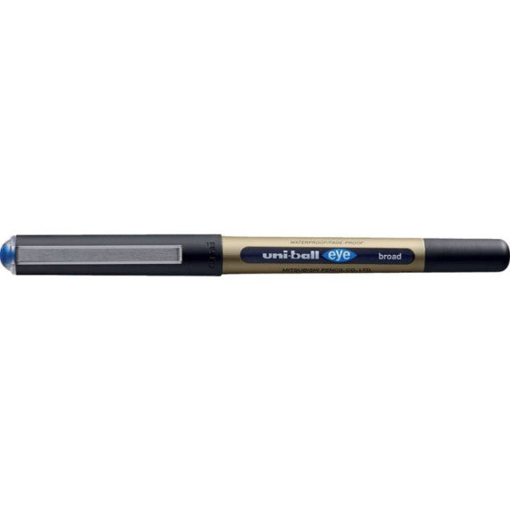 Penna Roller inchiostro liquido Uni-Ball Eye punta media 1 mm blu M UB150 10 B