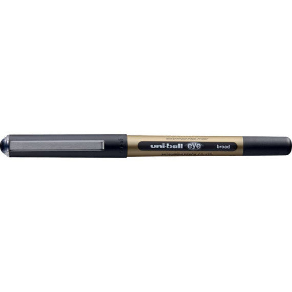 Penna Roller inchiostro liquido Uni-Ball Eye punta media 1 mm nero M UB150 10 N