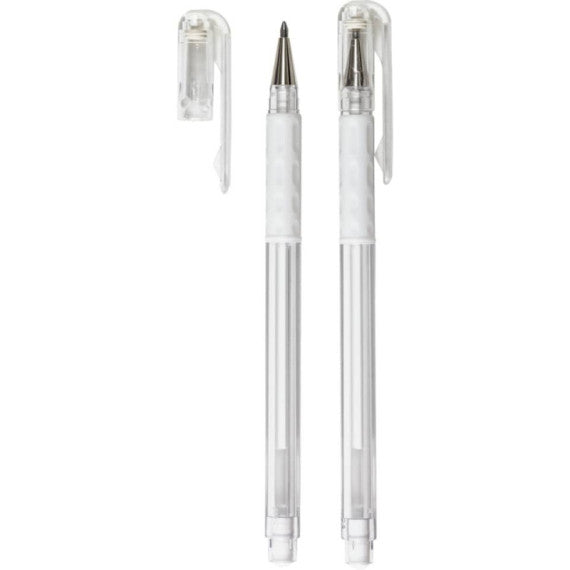 Penna roller Pentel Gel Hybrid grip Luna 0.8 mm bianco K118-LW