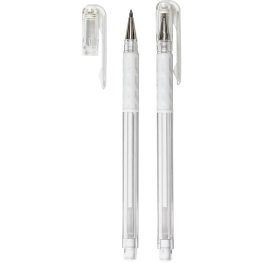 Penna roller Pentel Gel Hybrid grip Luna 0.8 mm bianco K118-LW