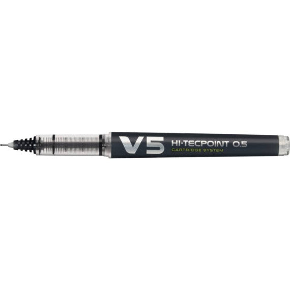 Penna roller ricaricabile a inchiostro liquido Pilot HI-TECPOINT V5 Begreen 0,5 mm nero - 040325