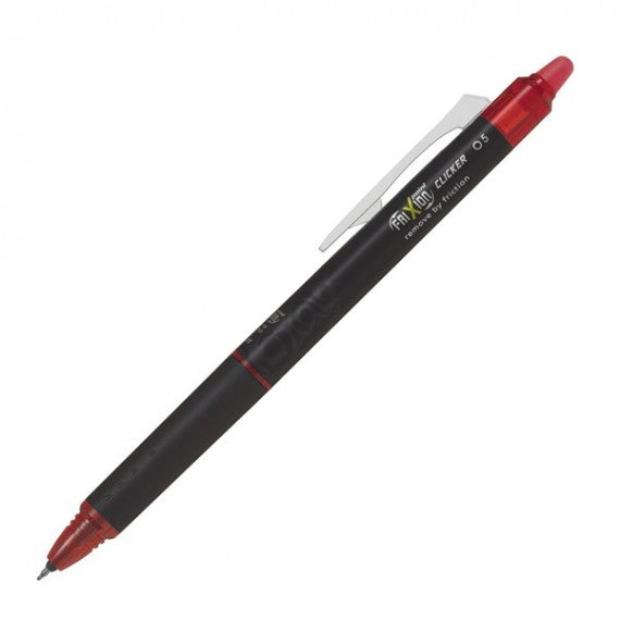 Penna sfera a scatto Frixion ball clicker Synergy - punta 0,5 mm - rosso - Pilot
