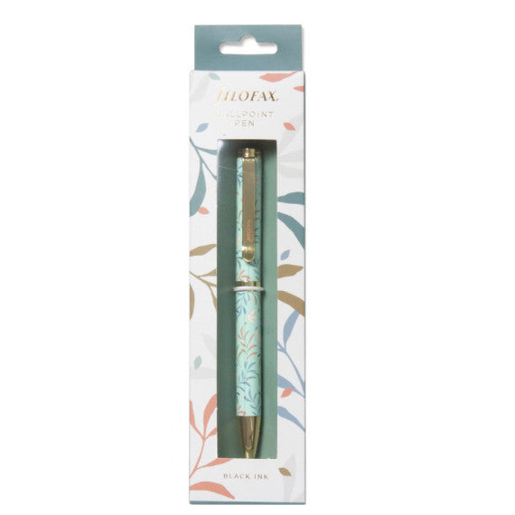 Penna sfera Botanical - a scatto - menta - Filofax