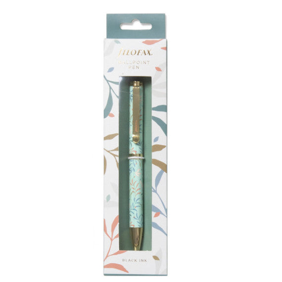 Penna sfera Botanical - a scatto - menta - Filofax