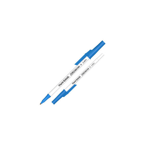 Penna sfera concappuccio Kilometrico Recycled - punta 1,0 mm - blu - Papermate