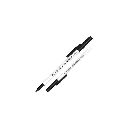Penna sfera concappuccio Kilometrico Recycled - punta 1,0 mm - nero - Papermate