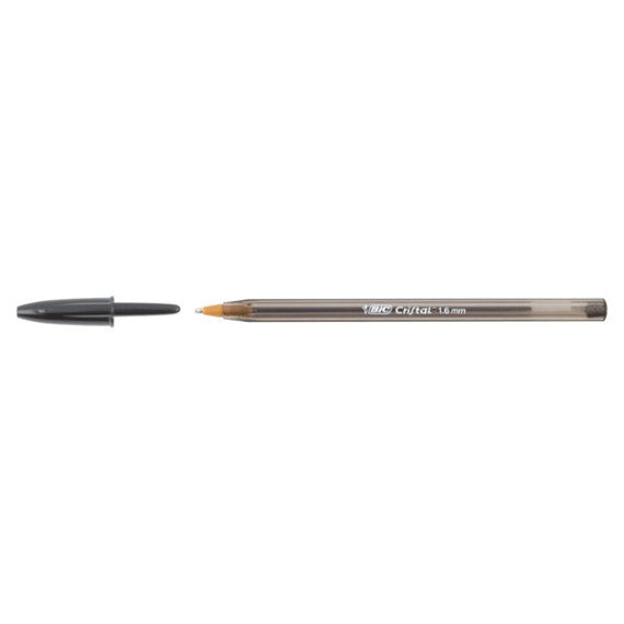 Penna sfera Cristal® Large - punta 1,6 mm - nero - Bic - conf. 50 pezzi