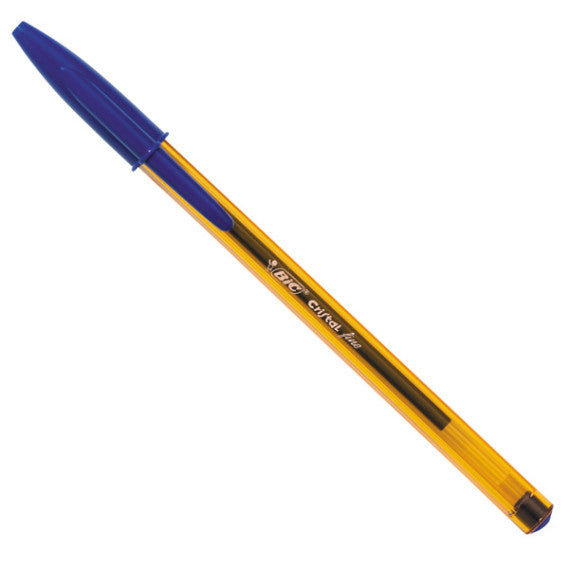Penna sfera Cristal® - punta fine 0,8 mm - blu - Bic - conf. 50 pezzi