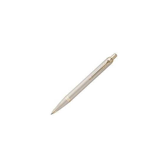 Penna sfera IM Monochrome - punta M - champagne - Parker
