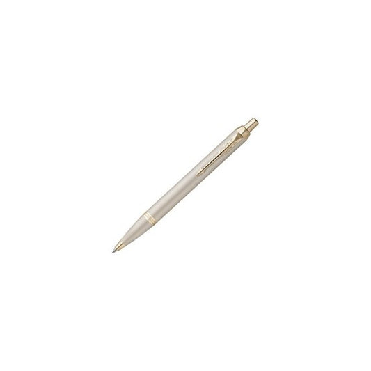 Penna sfera IM Monochrome - punta M - champagne - Parker