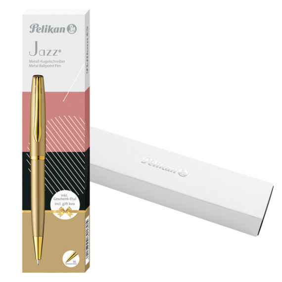 Penna sfera Jazz Noble Elegance - punta M - gold - Pelikan