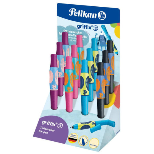 Penna sferografica Griffix Pelikan destrimani colore fusto blu 605366