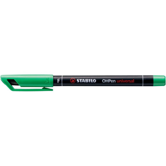 Penna Stabilo OHPen universal Fine (F) 0,7 mm verde 842/36
