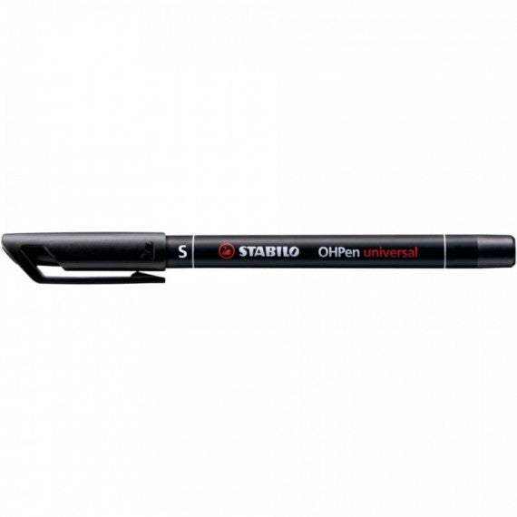 Penna Stabilo OHPen universal Superfine (S) 0,4 mm nero 841/46