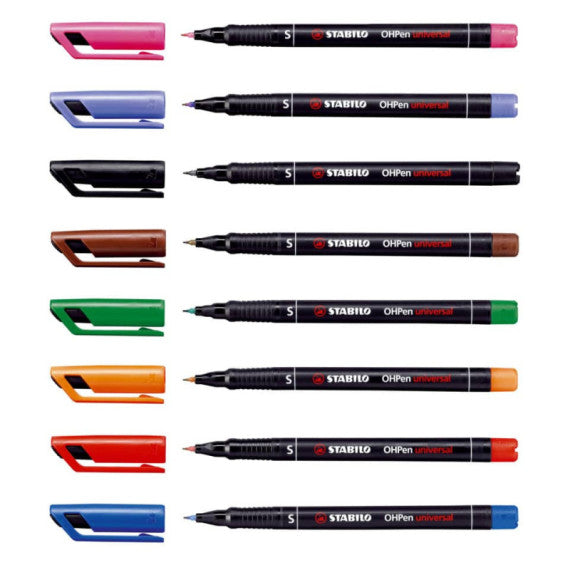 Penna Stabilo OHPen universal Superfine (S) 0,4 mm nero 841/46