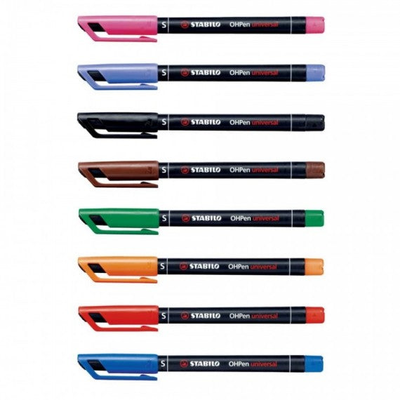 Penna Stabilo OHPen universal Superfine (S) 0,4 mm nero 841/46