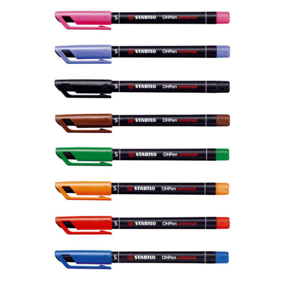 Penna Stabilo OHPen universal Superfine (S) 0,4 mm nero 841/46