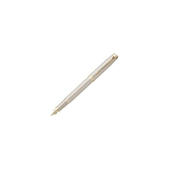 Penna stilografica IM Monochrome - punta M - champagne - Parker