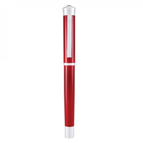 Penna stilografica Strata - tratto medio - fusto rosso - Monteverde