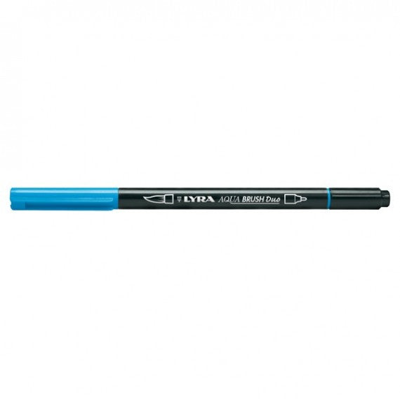 Pennarelli Aqua Brush Duo - punte 2,00 - 4,00 mm - Lyra - astuccio 12 pezzi
