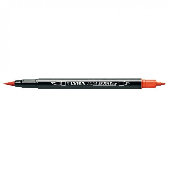 Pennarelli Aqua Brush Duo - punte 2,00 - 4,00 mm - Lyra - astuccio 12 pezzi