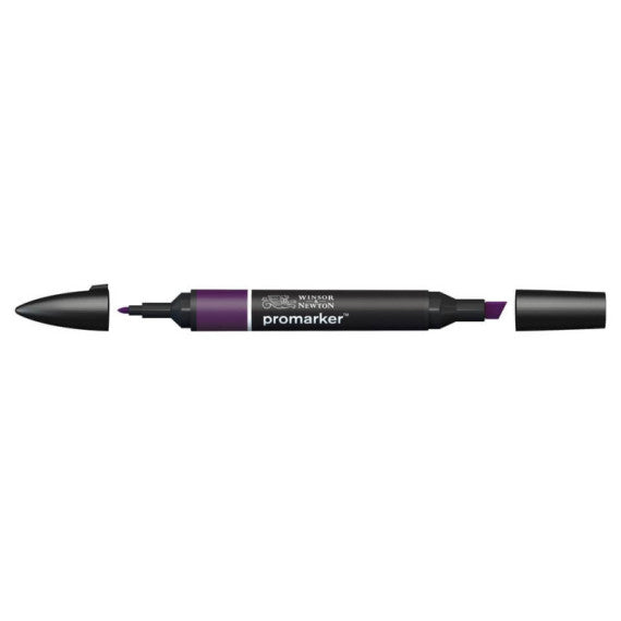 Pennarelli doppia punta Winsor&Newton aubergine - 0203290