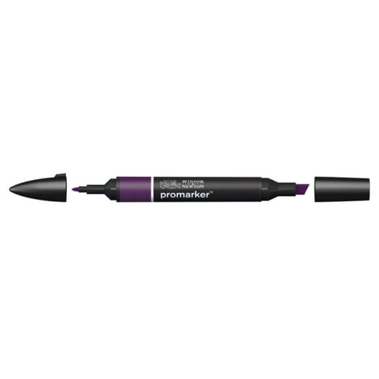 Pennarelli doppia punta Winsor&Newton aubergine - 0203290