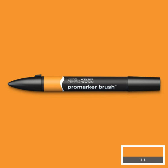 Pennarelli doppia punta Winsor&Newton brush amber - 0204195