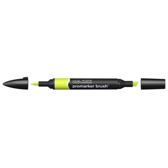 Pennarelli doppia punta Winsor&Newton brush lime green - 0204071