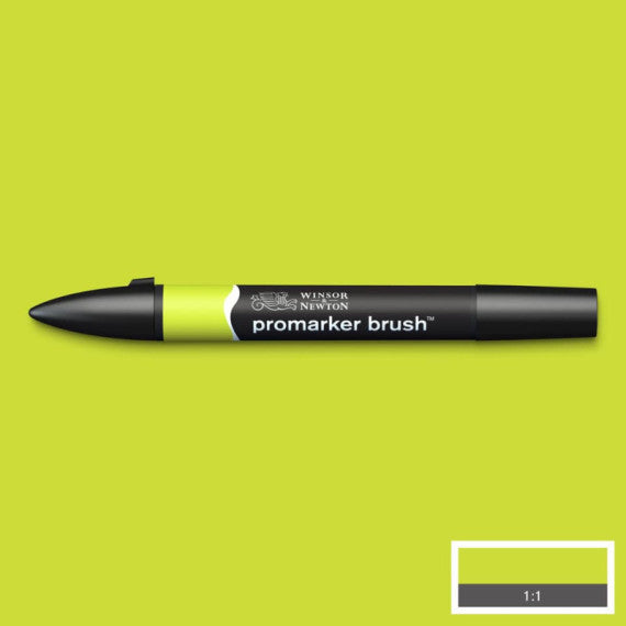 Pennarelli doppia punta Winsor&Newton brush lime green - 0204071