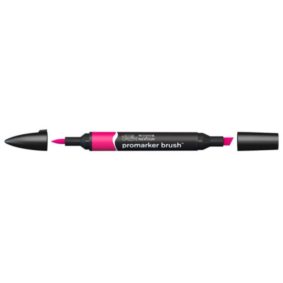 Pennarelli doppia punta Winsor&Newton brush magenta - 0204380