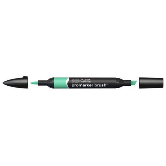 Pennarelli doppia punta Winsor&Newton brush mint green - 0204223