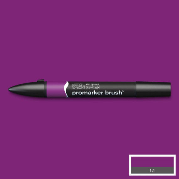 Pennarelli doppia punta Winsor&Newton brush plum - 0204197
